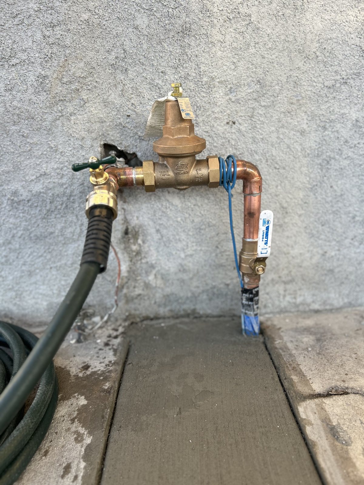 Romero Bros Plumbing work photo for Water Line Repair & Replacement