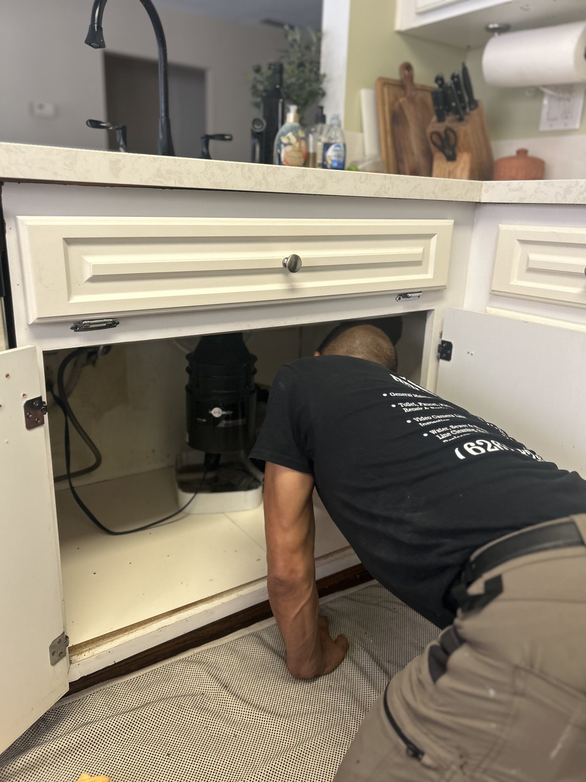 Romero Bros Plumbing work photo for Leak Detection